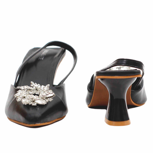 Women Formal Court-Shoes - 74701S (Black)